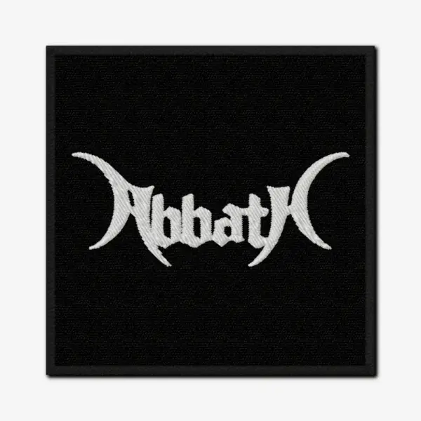 Abbath Logo Embroidery Patch Design File Instant Download