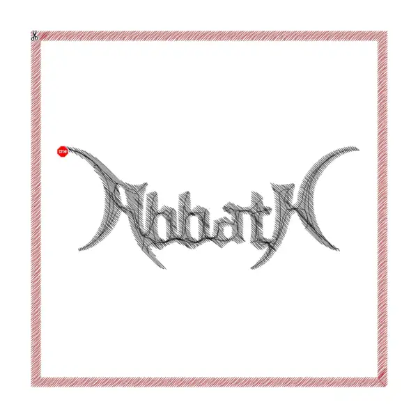 Abbath Logo Embroidery Patch Design File Instant Download - Image 2