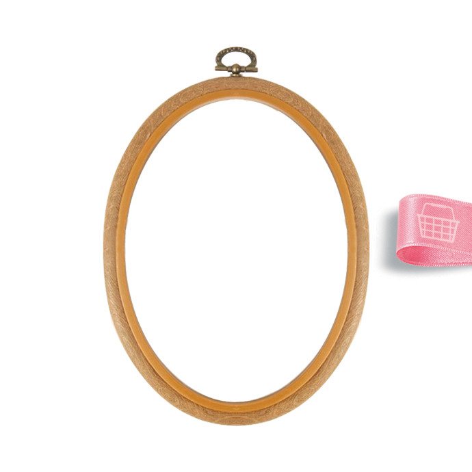 Cross Stitch Frame (Round 8 cm) Hobbyware Shop