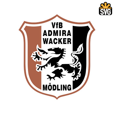 FC Admira Wacker Mödling Logo SVG Digital Download, FC Admira Wacker