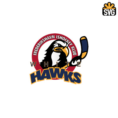 Frederikshavn White Hawks Logo SVG Digital Download, Frederikshavn