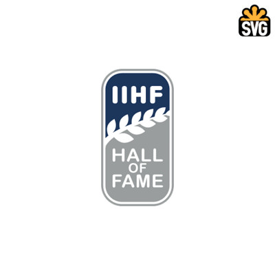 IIHF Hall of Fame Logo SVG Digital Download, IIHF Hall of Fame Logo SVG