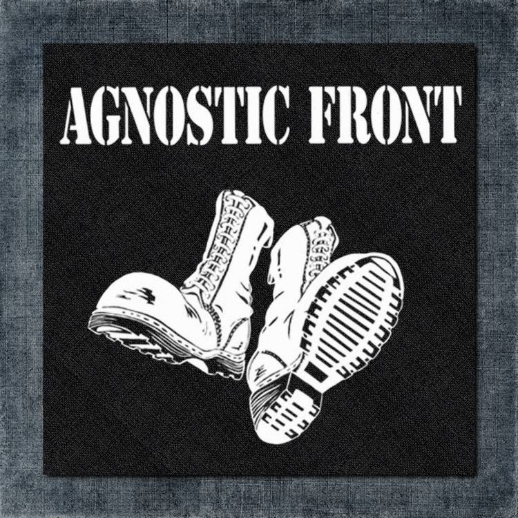 Agnostic Front Logo Superstripe Patch - Aufnäher Für Jacken & Taschen