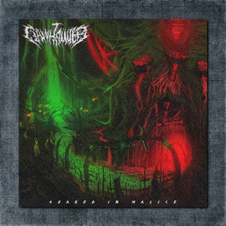 Clawhammer Back Patch, Clawhammer Soaked in Malice Big Back Patch