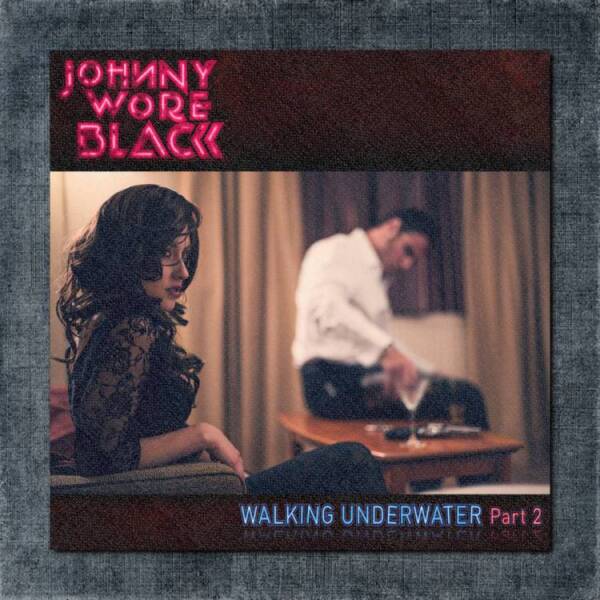 Johny Wore Black Back Patch, Johny Wore Black - Walking Underwater Big Back Patch