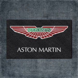 Aston Martin Back Patch, Aston Martin Logo Big Back Patch