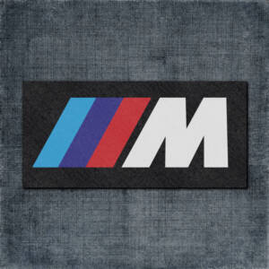 BMW M Series Back Patch, BMW M Series Logo Big Back Patch