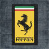 Ferrari Back Patch, Ferrari Logo Big Back Patch