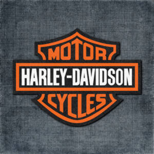 Harley Davidson Back Patch, Harley Davidson Logo Big Back Patch