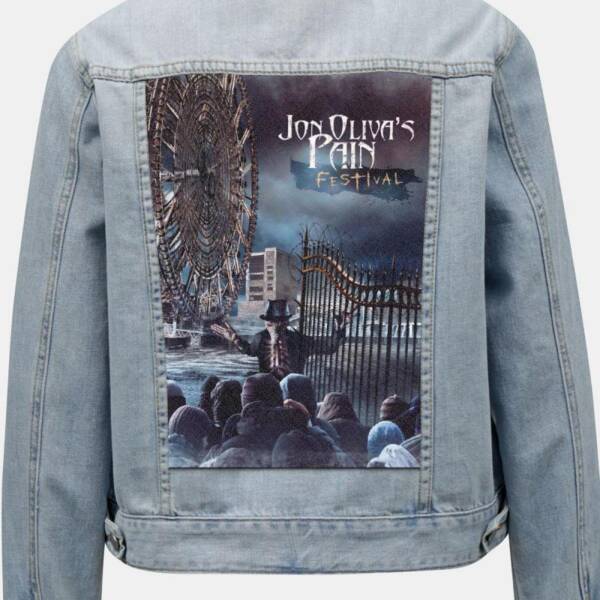 Jon Olivas Pain Back Patch, Jon Olivas PainFestival Album Big Back Patch