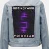Justin Symbol Back Patch, Justin Symbol Voidhead Big Back Patch