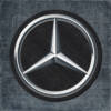 Mercedes Back Patch, Mercedes Logo Big Back Patch