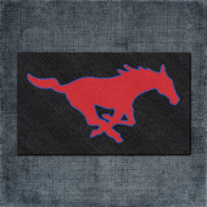 Mustang Back Patch, Mustang Logo Big Back Patch
