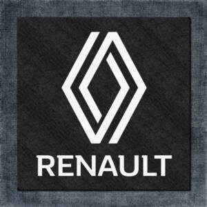 Renault Back Patch, Renault 2021 Logo Big Back Patch