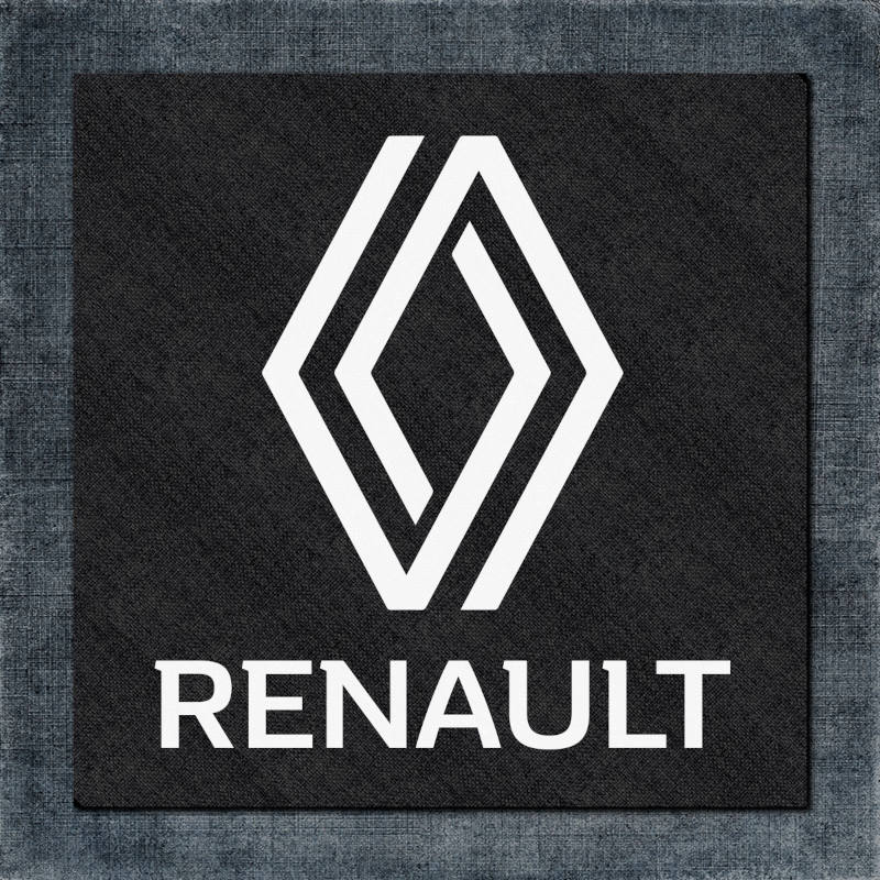 Renault Back Patch, Renault 2021 Logo Big Back Patch