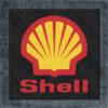 Shell Back Patch, Shell Logo Big Back Patch