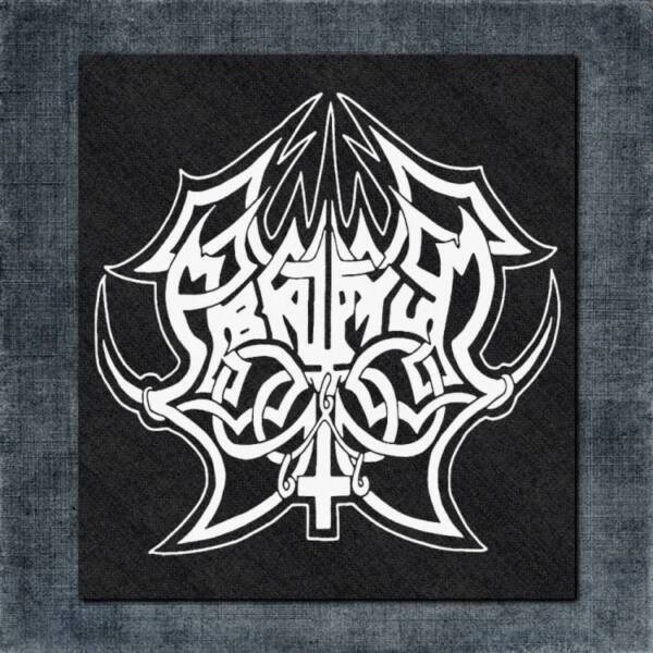 Abruptum Back Patch, Abruptum Logo Big Back Patch