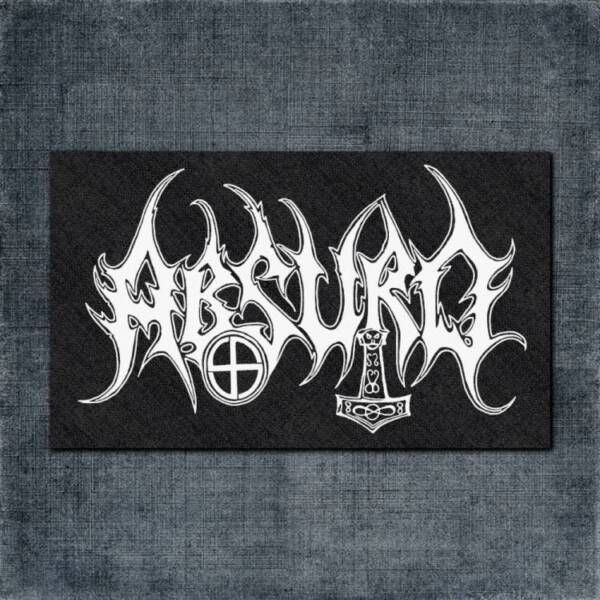 Absurd Back Patch, Absurd Band Logo Big Back Patch