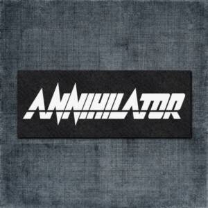 Annihilator Back Patch, Annihilator Logo Big Back Patch