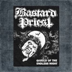 Bastard Priest Back Patch, Bastard Priest Artwork Big Back Patch