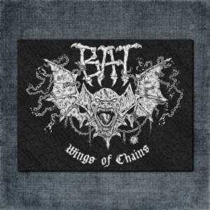 Bat Back Patch, Bat Wings of Chains Big Back Patch