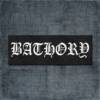 Bathory Back Patch, Bathory Logo Big Back Patch
