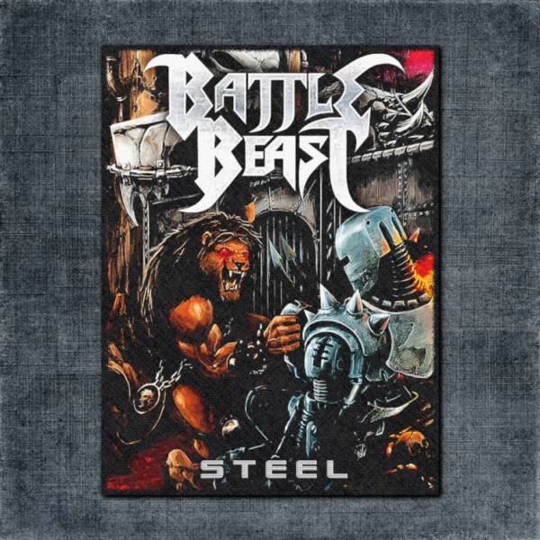 Battle Beast Back Patch, Battle Beast Steel Big Back Patch