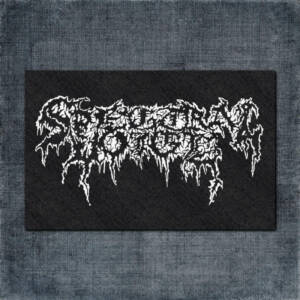 Spectral Voice Back Patch, Spectral Voice Band Logo Big Back Patch