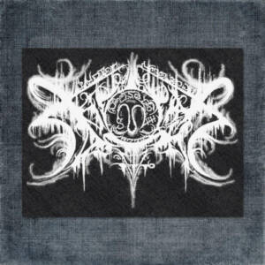 Xasthur Back Patch, Xasthur Logo Big Back Patch