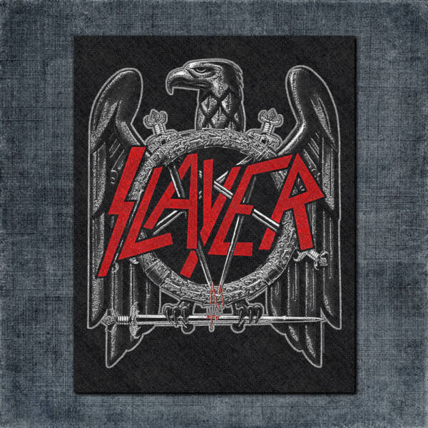 Slayer Back Patch, Slayer Artwork Big Back Patch
