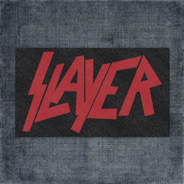 Slayer Back Patch, Slayer Band Logo Big Back Patch