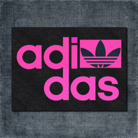 Adidas Back Patch, Adidas Logo Big Back Patch