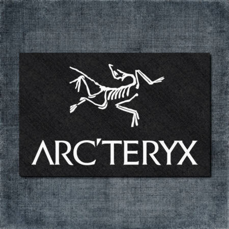 Arc Teryx Back Patch, Arc Teryx Logo Big Back Patch