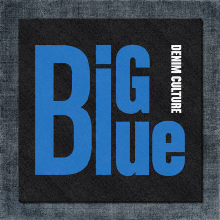 Big Blue Back Patch, Big Blue Logo Big Back Patch