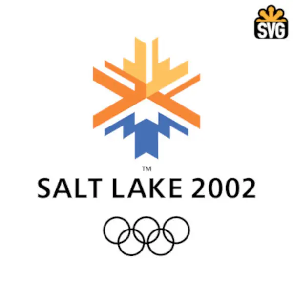 2002 Winter Olympics Logo SVG Digital Download, 2002 Winter Olympics Logo SVG Vector Download File