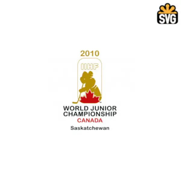 2010 IIHF World Junior Championship Logo SVG Digital Download, 2010 IIHF World Junior Championship Logo SVG Vector Download File