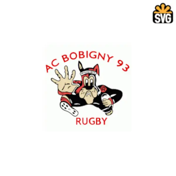 AC Bobigny Logo SVG Digital Download, AC Bobigny Logo SVG Vector Download File