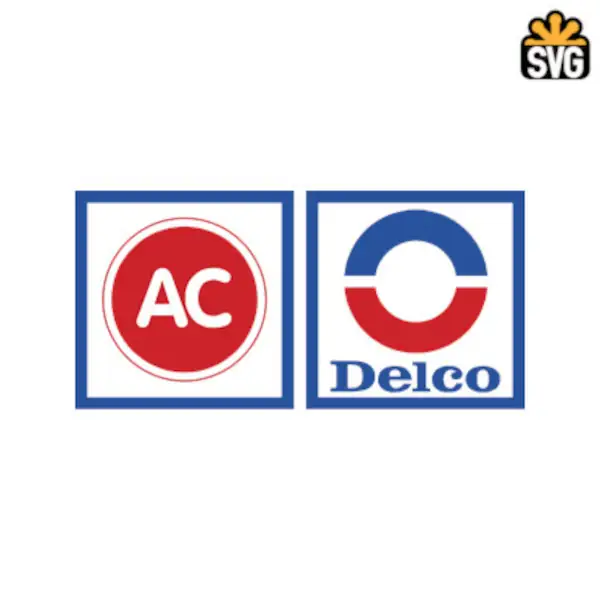 ACDelco Logo SVG Digital Download, ACDelco Logo SVG Vector Download File