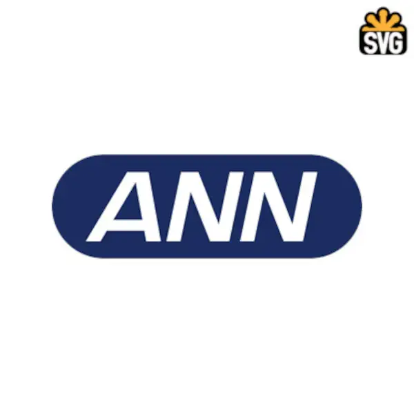 ANN Logo SVG Digital Download, ANN Logo SVG Vector Download File