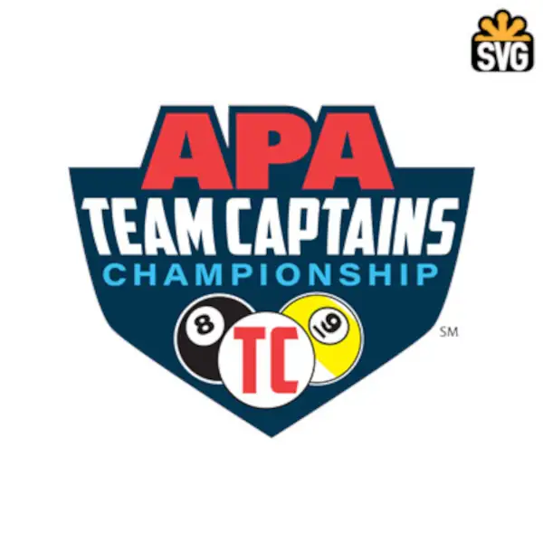 APA Team Captains Championship Logo SVG Digital Download, APA Team Captains Championship Logo SVG Vector Download File
