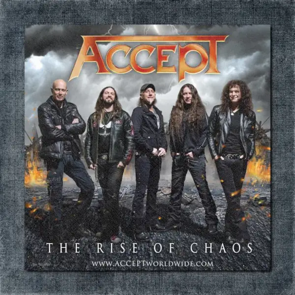 Accept Back Patch, Accept - The Rise of Chaos Big Back Patch