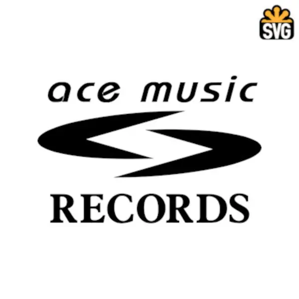 Ace Music Logo SVG Digital Download, Ace Music Logo SVG Vector Download File