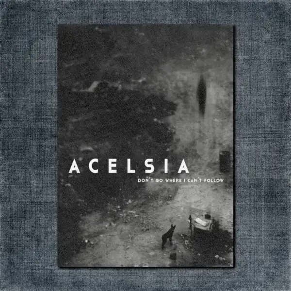 Acelsia Back Patch, Acelsia - Dont Go Where I Cant Follow Big Back Patch