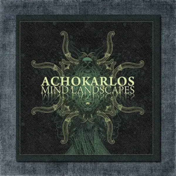 Achokarlos Back Patch, Achokarlos - Mind Landscapes Big Back Patch
