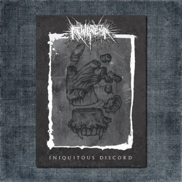 Acid Enema Back Patch, Acid Enema - Iniquitous Discord Big Back Patch