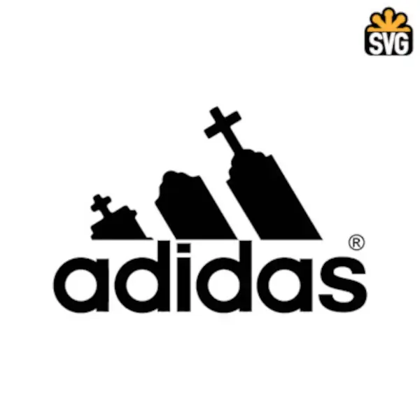 Adidas Logo SVG Digital Download, Adidas v3 Logo SVG Vector Download File