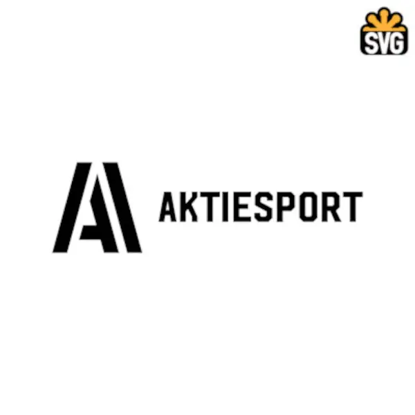 Aktiesport Logo SVG Digital Download, Aktiesport Logo SVG Vector Download File