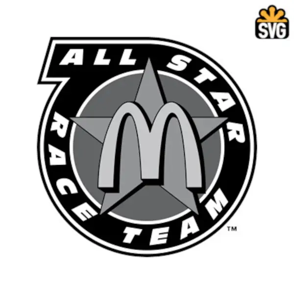 All Star Race Team Logo SVG Digital Download, All Star Race Team Logo SVG Vector Download File