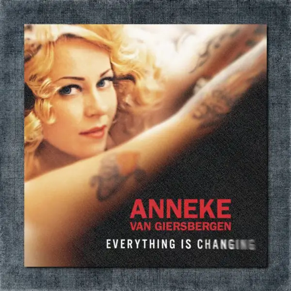Anneke Van Giersbergen Back Patch, Anneke Van Giersbergen - Everything Is Changing Big Back Patch