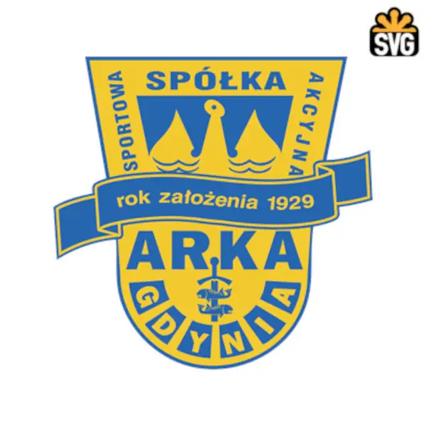 Arka Gdynia Logo SVG Digital Download, Arka Gdynia Logo SVG Vector Download File